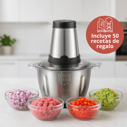 Pica, Tritura y Procesa. Todo en segundos.