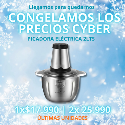 Pica, Tritura y Procesa. Todo en segundos.